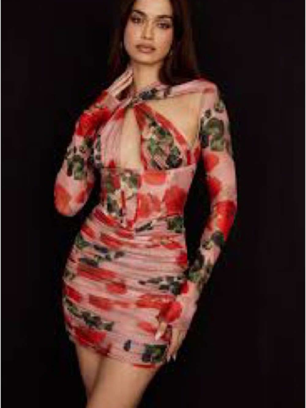 House c’b Adana rose pink corset dress